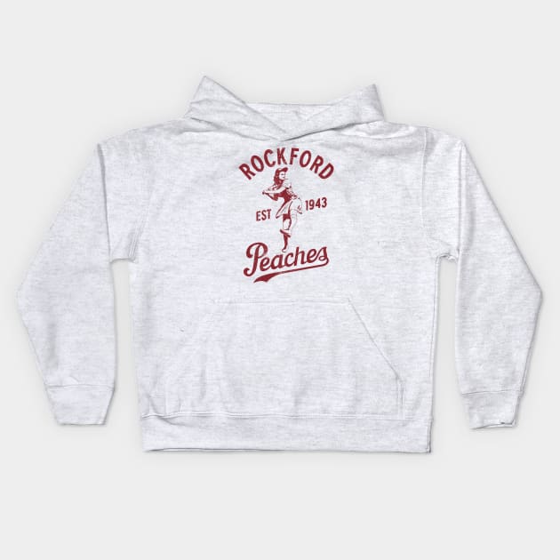 Rockford 1943 Kids Hoodie by Polaroid Popculture